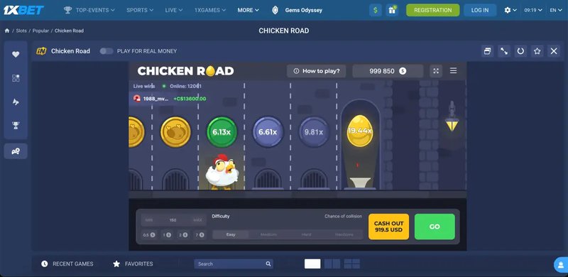 Chicken road in Spain